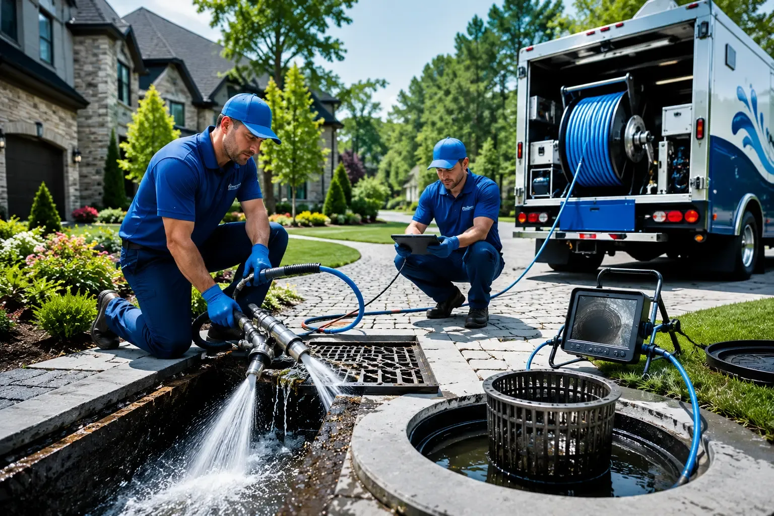 Local outdoor drain cleaning professionals in Castalia, NC